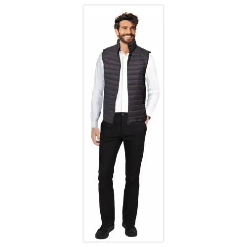 Doudoune sans manches homme S gris anthracite photo du produit