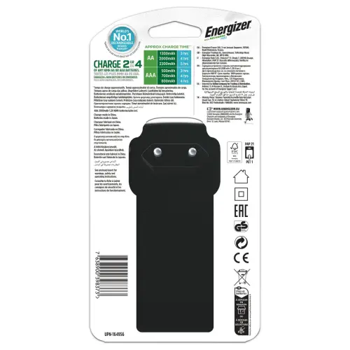 Chargeur intelligent 4 accus - Piles AA et AAA - ENERGIZER photo du produit