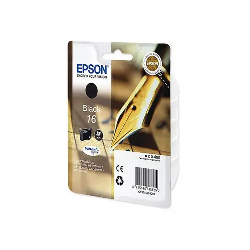 Cartouche EPSON T162 noire Stylo à plume photo du produit