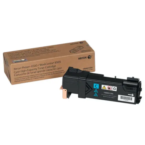 Toner Xerox Phaser 6500 cyan photo du produit