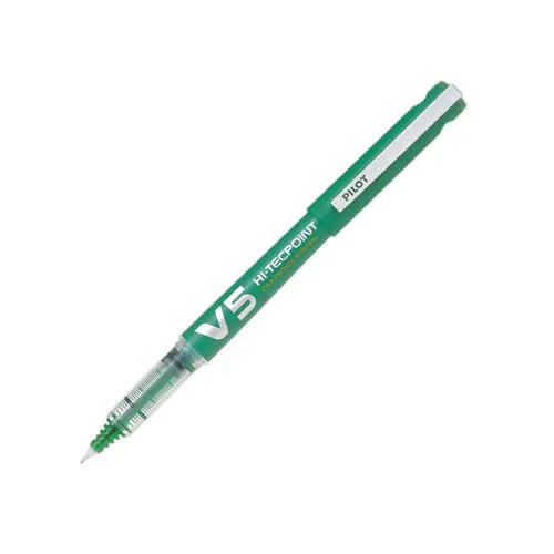 Stylo roller pointe aiguille rechargeable - Vert - V5 Pilot photo du produit