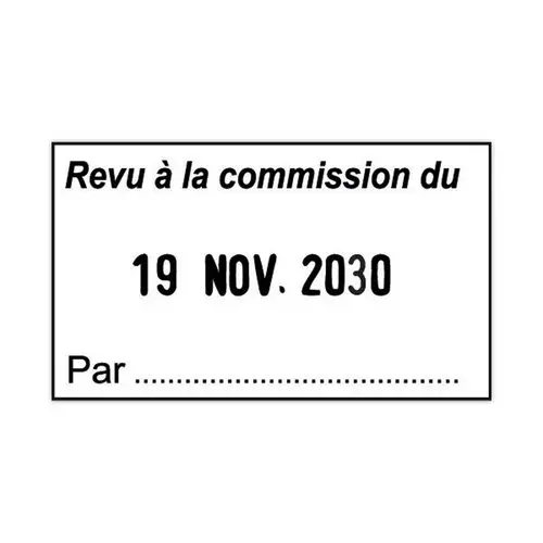 Dateur personnalisable Métal Line - 2 lignes - TRODAT photo du produit