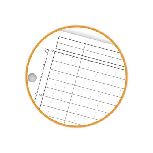 Cahier A4+ Managerbook Ligné 6 mm 5x5 80g - OXFORD photo du produit