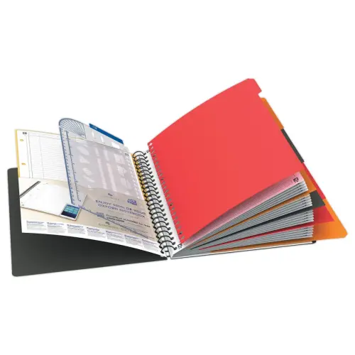Cahier A4 Managerbook Ligné 6 mm 5x5 80g - Oxford photo du produit