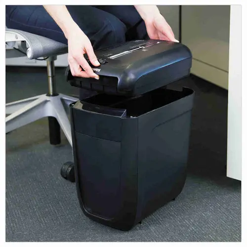 Destructeur Powershred 60 Cs - Coupe crois&eacute;e - 22 L - 10 feuilles - Fellowes photo du produit