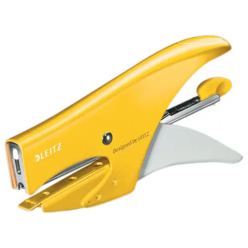 Pince agrafeuse Wow - Jaune - Leitz photo du produit