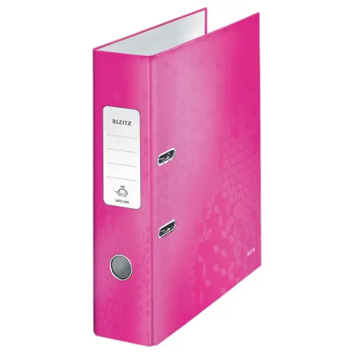 Classeur à levier WOW 180° - Rose - Leitz photo du produit
