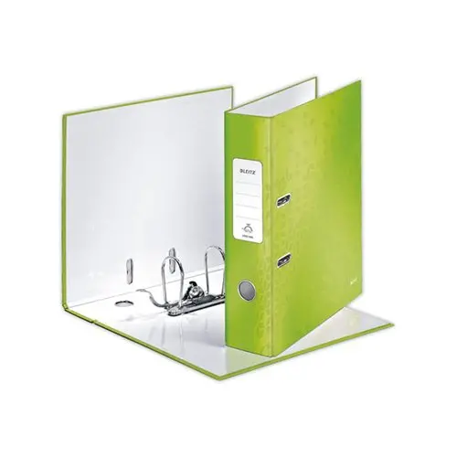 Classeur &agrave; levier WOW 180&deg; - Vert clair - Leitz photo du produit