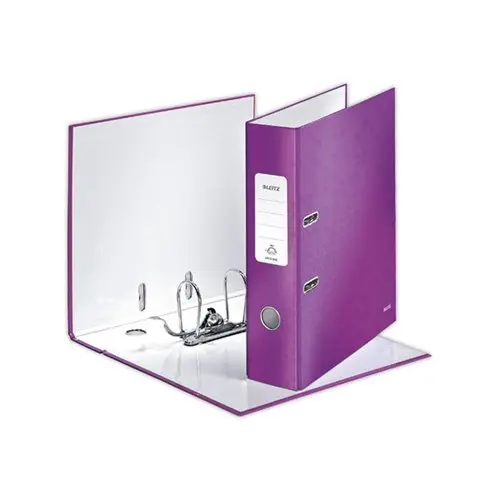 Classeur &agrave; levier WOW 180&deg; - Violet - Leitz photo du produit