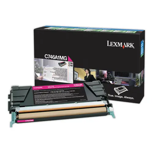 Toner Lexmark magenta C746A1MG photo du produit