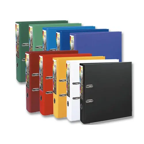 10 Classeurs &agrave; levier assortis - Prem Touch - Exacompta photo du produit