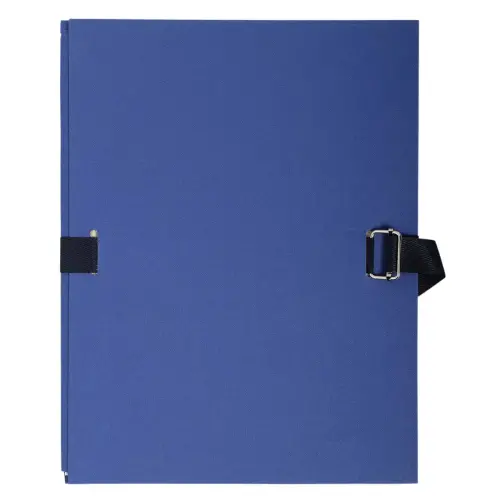 Chemise extensible &agrave; sangle - Bleu fonc&eacute;  - Exacompta photo du produit