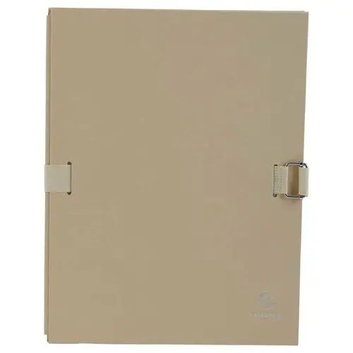 Chemise extensible à sangle - Beige - EXACOMPTA photo du produit