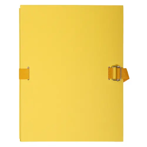 Chemise extensible à sangle - Jaune - Exacompta photo du produit