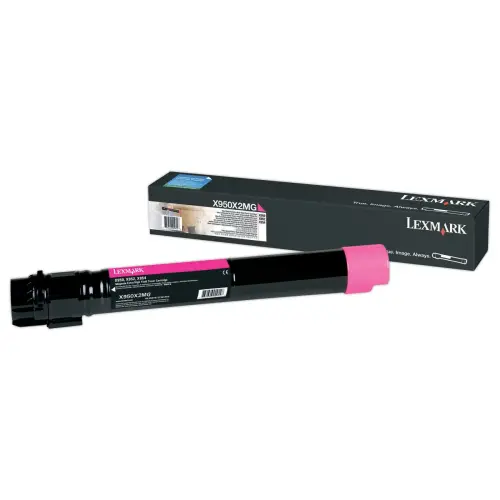 Toner Lexmark magenta HC X950X2MG photo du produit