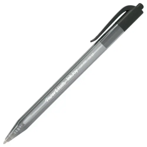 Stylo à bille Inkjoy 100 RT - Noir - Papermate photo du produit