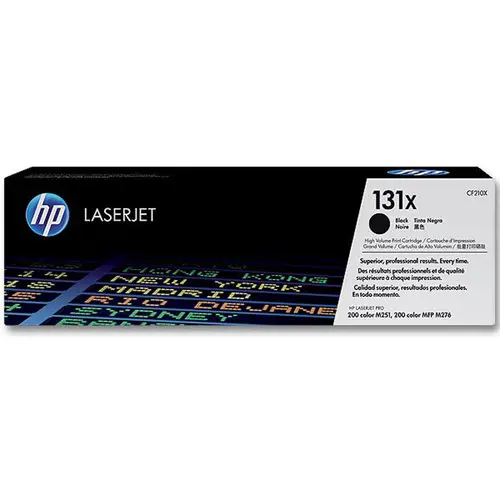 HP 131X CF210X toner noir Grande capacité - HP photo du produit