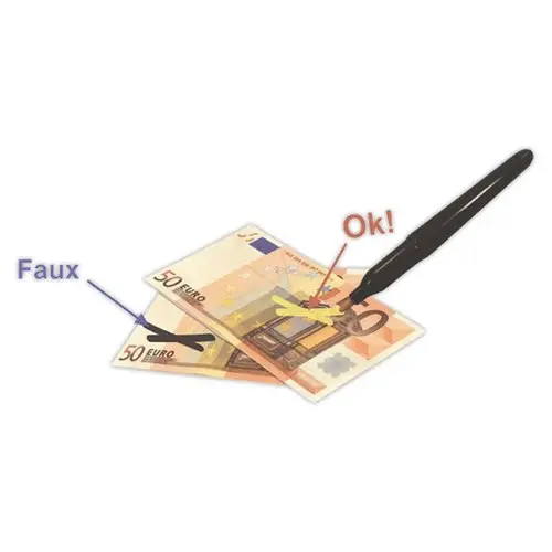 Marqueur détecteur de faux billets - RESKAL photo du produit
