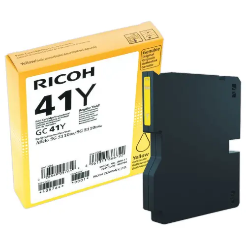 Cartouche Ricoh GC-41Y jaune photo du produit