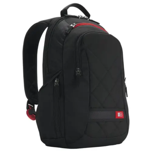 Sac à dos polyester pour PC 14" - Nylon coloris noir - Case Logic photo du produit
