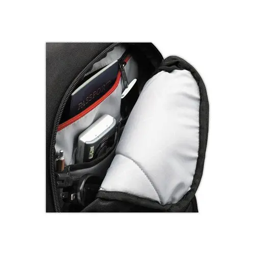 Sac à dos polyester pour PC 14" - Nylon coloris noir - Case Logic photo du produit