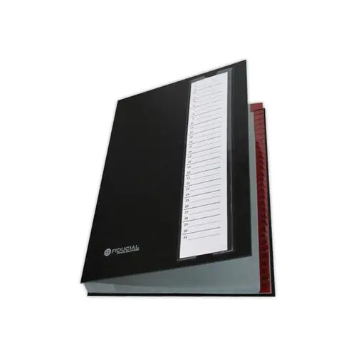 Trieur balacron à élastique - FIDUCIAL - 24 touches alphabétiques photo du produit