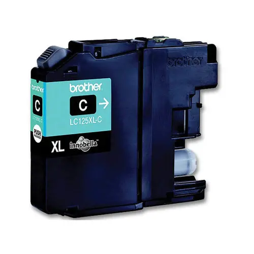 Cartouche BROTHER LC125XLC cyan photo du produit