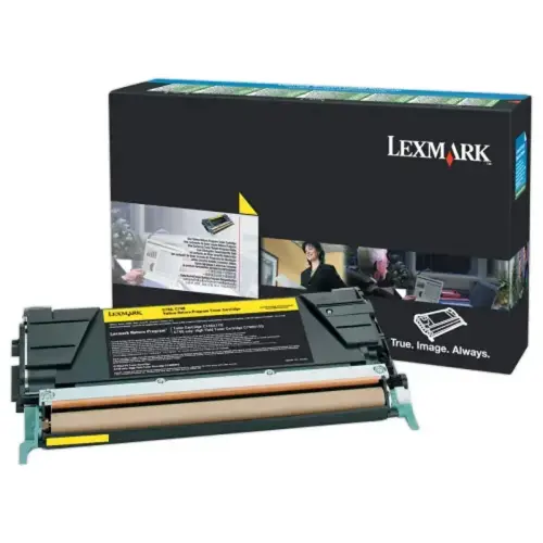 Toner Lexmark C748H3YG jaune photo du produit
