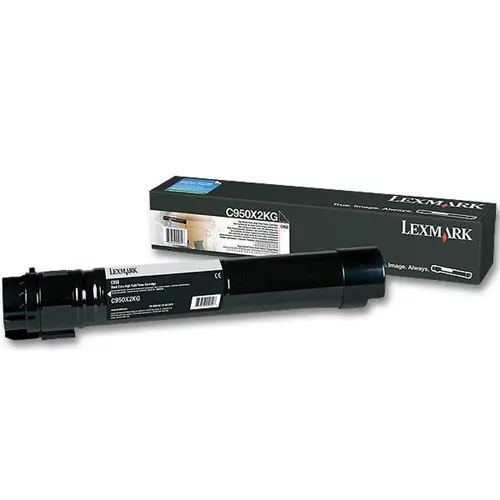 Toner LEXMARK noir C950X2KG photo du produit