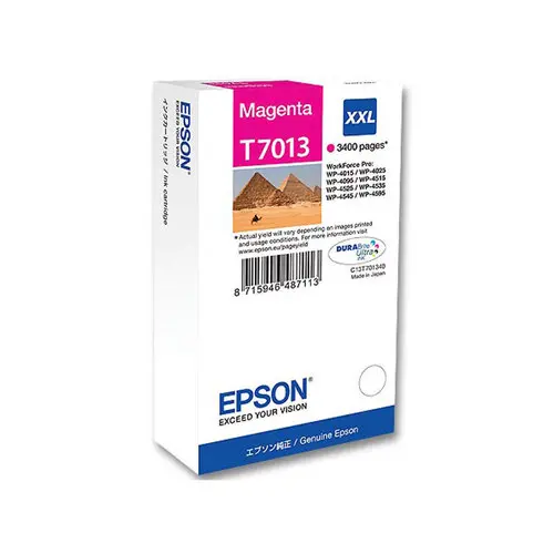 Cartouche Epson T7013 magenta photo du produit