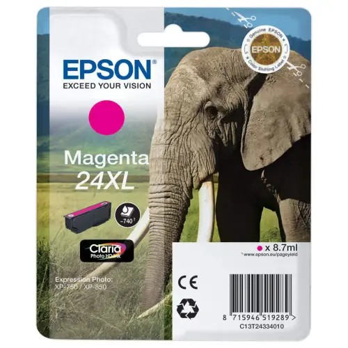 Cartouche T2433 - Magenta - Epson photo du produit
