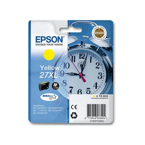 Cartouche Epson T2714 jaune photo du produit