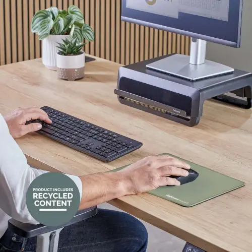 Tapis de souris Breyta XL - Vert sauge - Fellowes photo du produit
