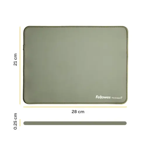 Tapis de souris Breyta XL - Vert sauge - Fellowes photo du produit
