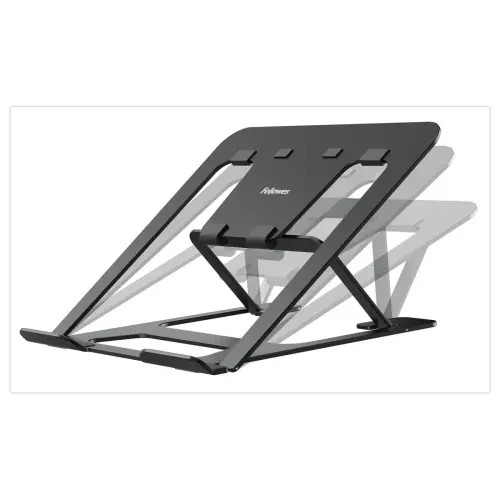 Support PC portable nomade Alumina - Noir - Fellowes photo du produit
