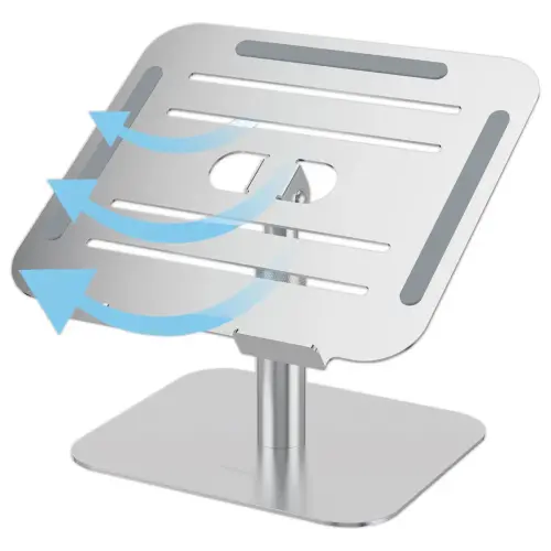 Support PC portable fixe Alumia - Gris - Fellowes photo du produit