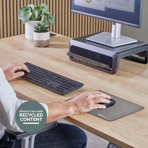 Tapis de souris Breyta XL - Gris - Fellowes photo du produit