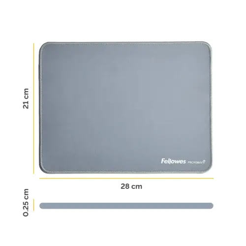 Tapis de souris Breyta XL - Bleu gris - Fellowes photo du produit