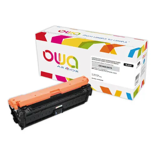 Toner éq. HP CE740A - Noir - OWA photo du produit