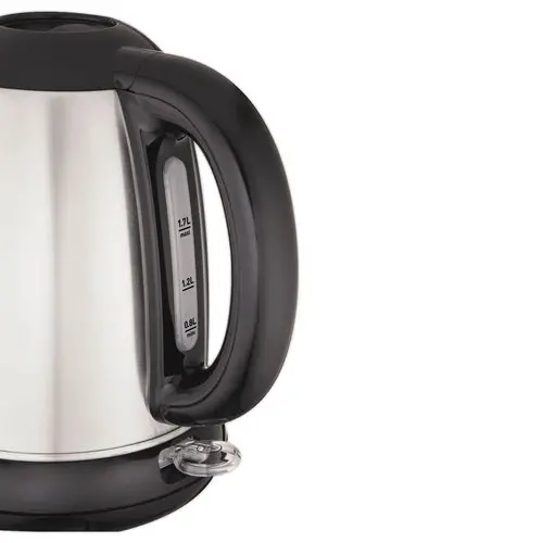 Bouilloire 1,5L - Coloris inox et noir - MOULINEX photo du produit