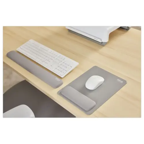 Tapis souris repose-poignet XL Breyta - Gris - Fellowes photo du produit