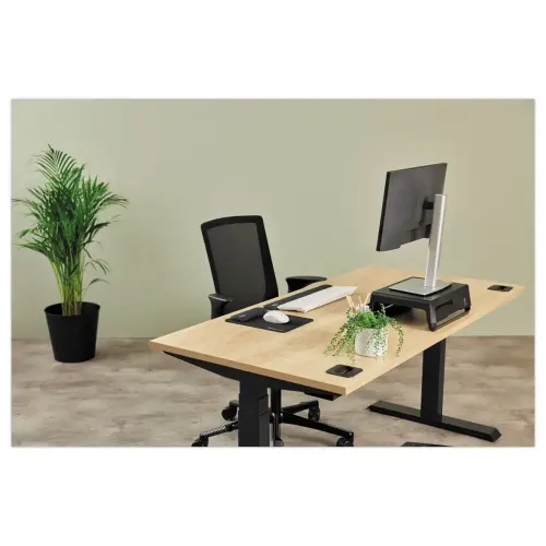 Tapis de souris avec repose-poignet Breyta - Noir - FELLOWES photo du produit