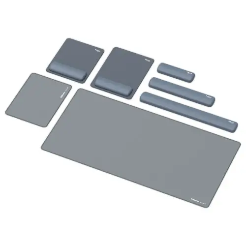 Tapis souris repose-poignet XL Breyta - Bleu gris - Fellowes photo du produit