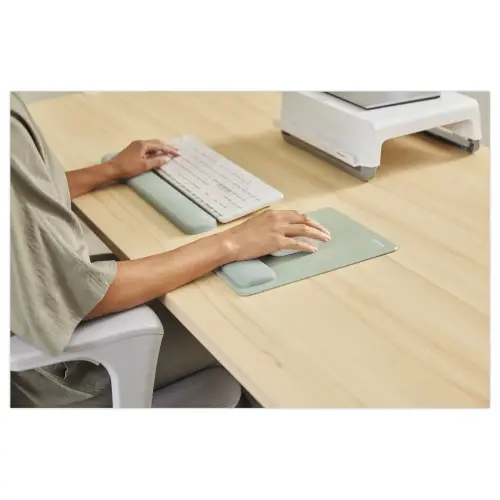 Tapis souris repose-poignet XL Breyta - Vert sauge - FELLOWES photo du produit