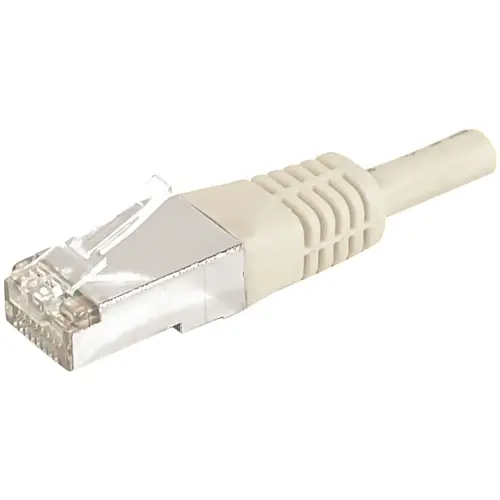 C&acirc;ble r&eacute;seau RJ45 - Cat&eacute;gorie 6A F/UTP - 5 m&egrave;tres - Gris photo du produit
