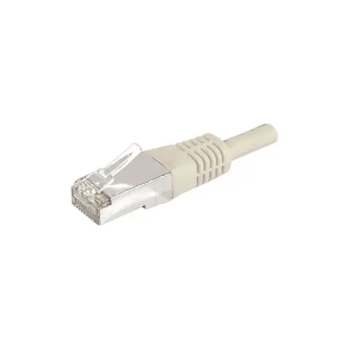 Câble réseau RJ45 - Catégorie 6A F/UTP - 10 mètres - Gris photo du produit
