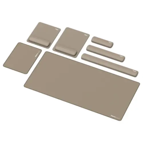 Tapis souris repose-poignet XL Breyta - Sable - FELLOWES photo du produit