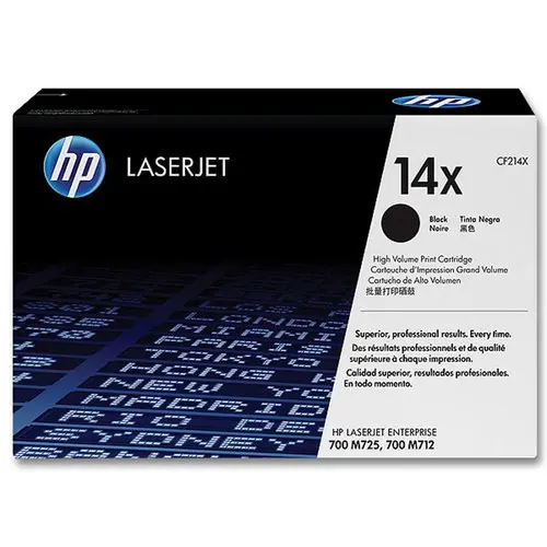 HP 14X CF214X toner noir Grande capacit&eacute; photo du produit
