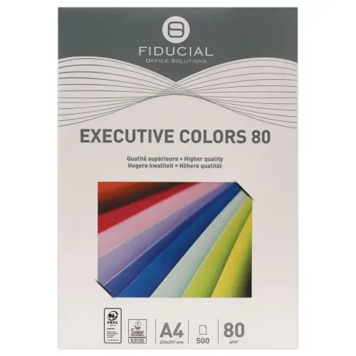 Ramette de papier couleur intense A4 Executive Colors 80g - Violet - Fiducial photo du produit