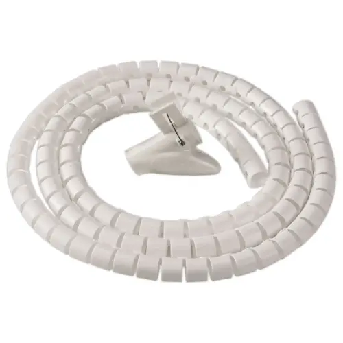 Guide câbles Cable Zip - Blanc - Fellowes photo du produit